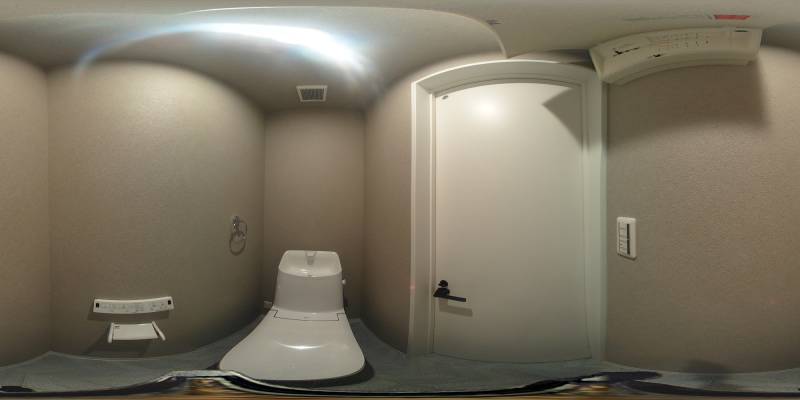 パノラマ画像トイレ