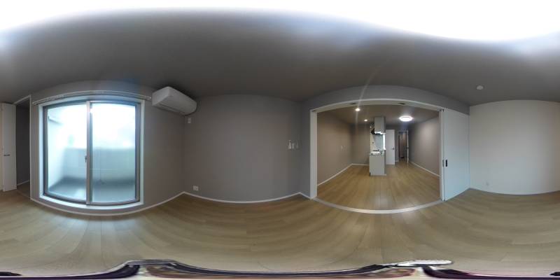 パノラマ画像洋室