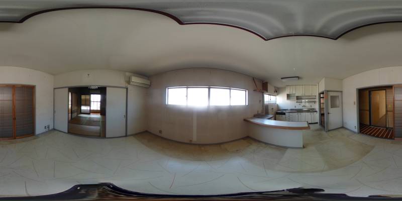 パノラマ画像リビング