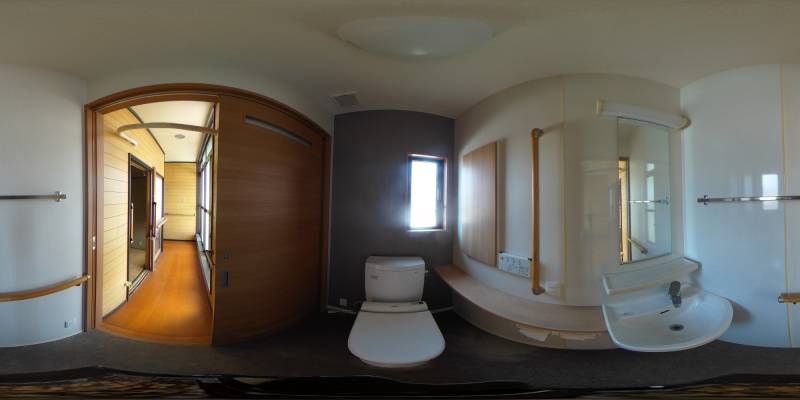 パノラマ画像トイレ