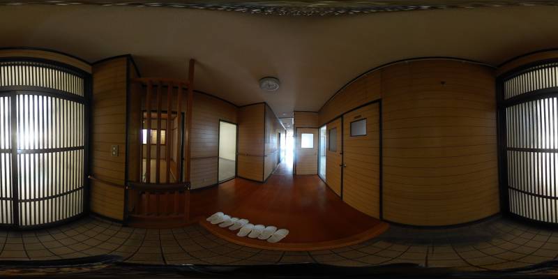 パノラマ画像玄関