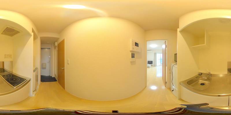 パノラマ画像キッチン