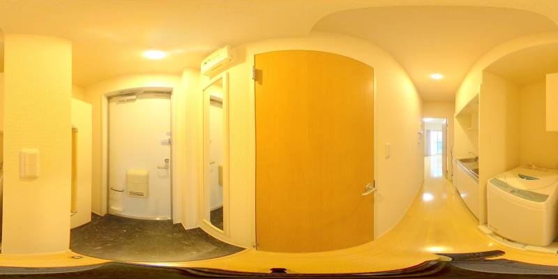 パノラマ画像玄関