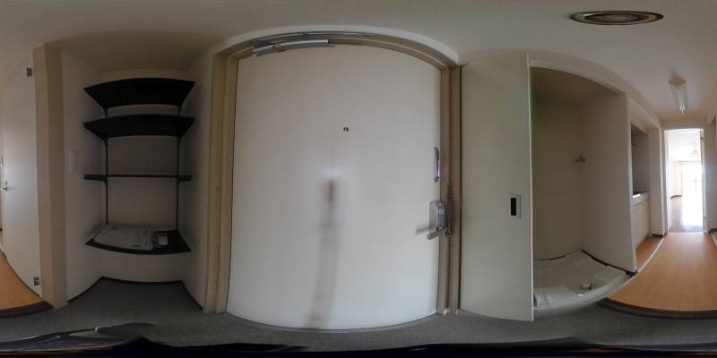 パノラマ画像玄関