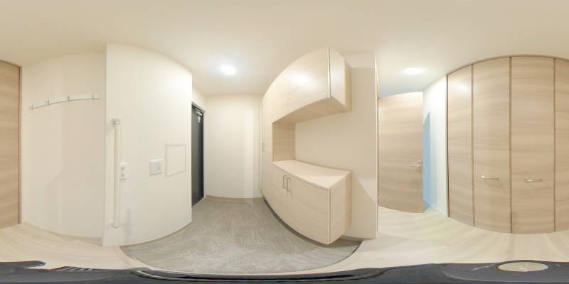 パノラマ画像玄関