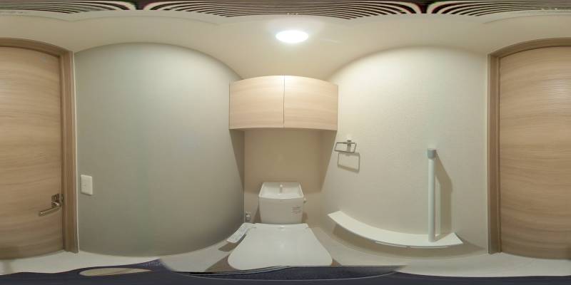 パノラマ画像トイレ