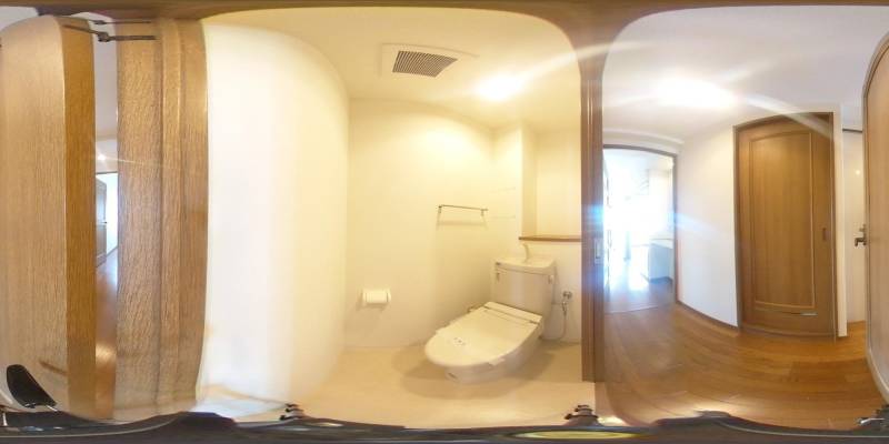 パノラマ画像トイレ