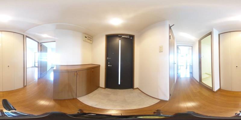 パノラマ画像玄関