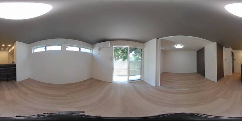 パノラマ画像洋室