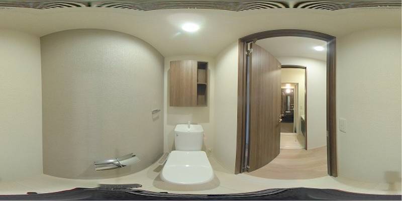 パノラマ画像トイレ