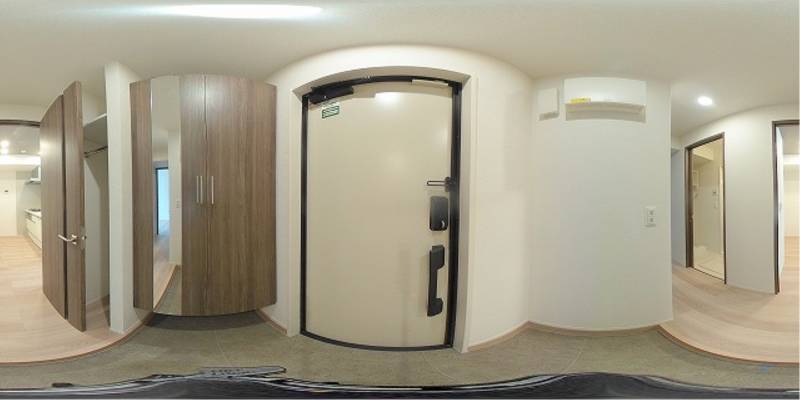 パノラマ画像玄関