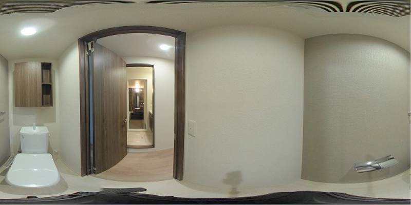 パノラマ画像トイレ