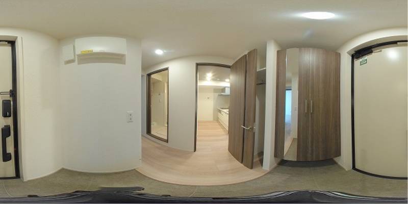 パノラマ画像玄関