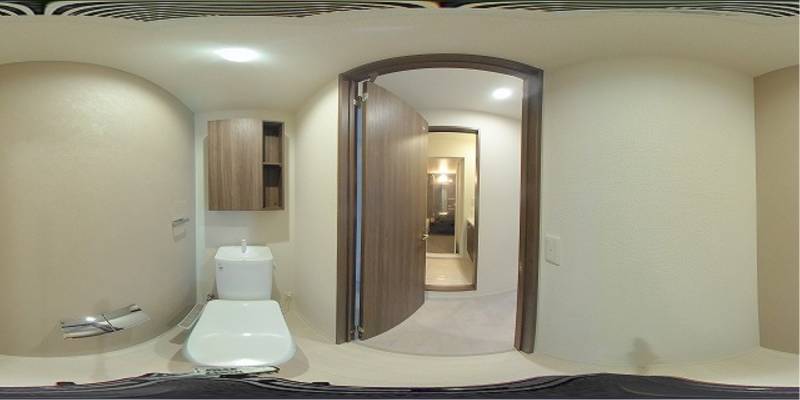 パノラマ画像トイレ