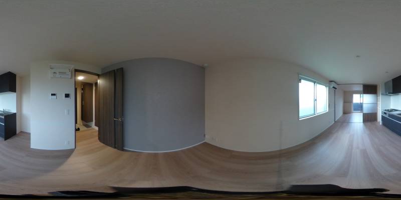 パノラマ画像リビング