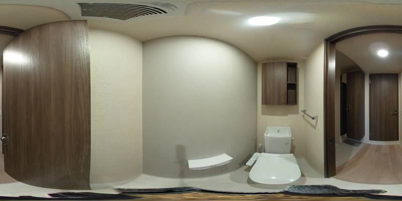 パノラマ画像トイレ