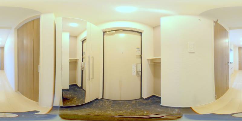 パノラマ画像玄関