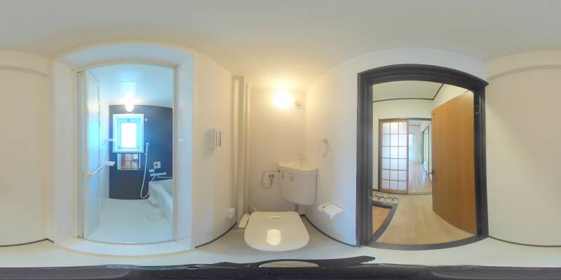 パノラマ画像トイレ