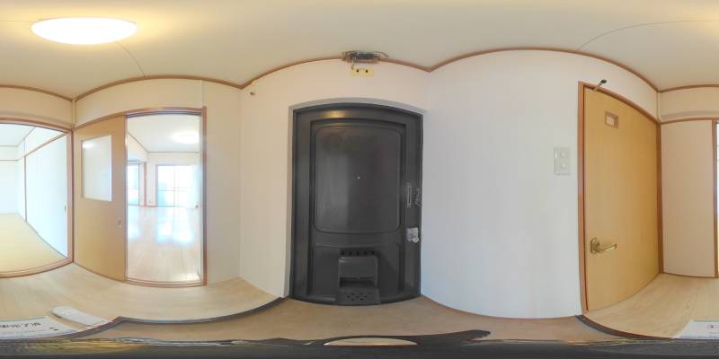 パノラマ画像玄関