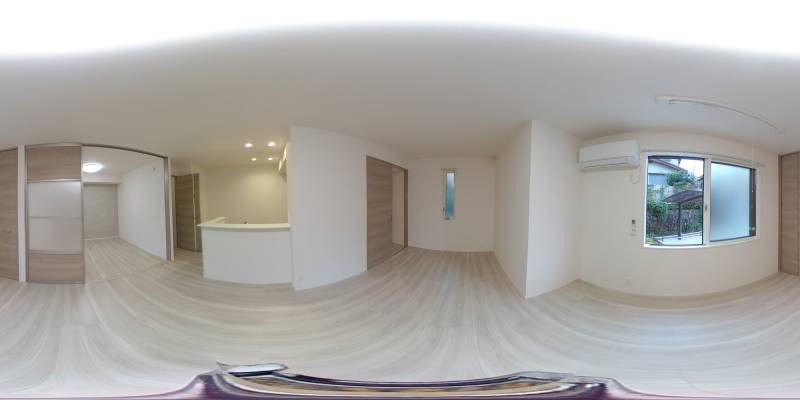 パノラマ画像リビング