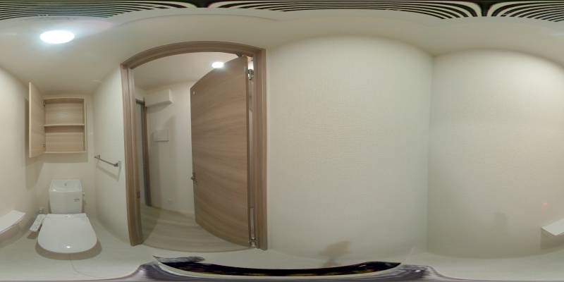 パノラマ画像トイレ