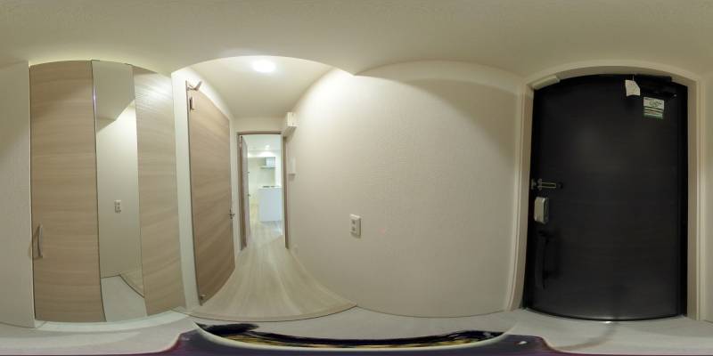 パノラマ画像玄関