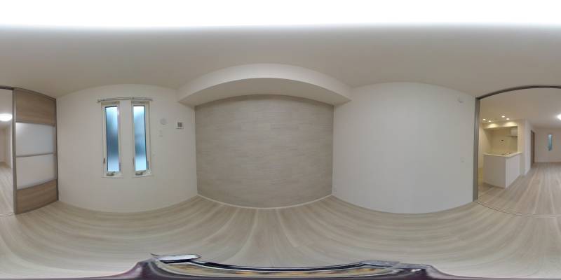 パノラマ画像洋室