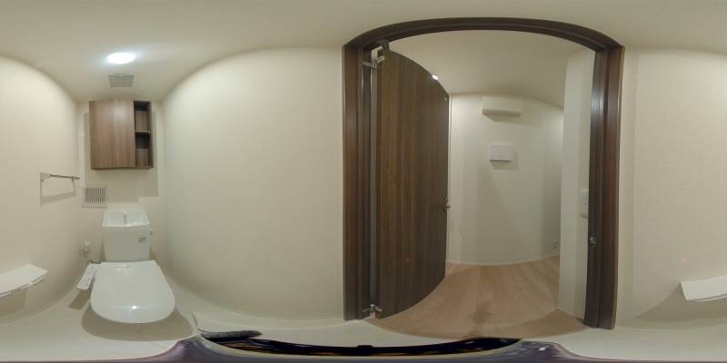 パノラマ画像トイレ