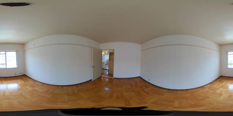 パノラマ画像洋室