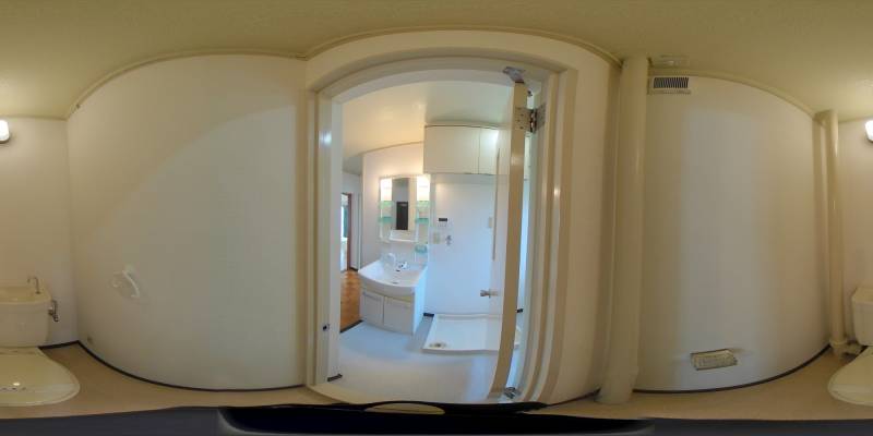 パノラマ画像トイレ