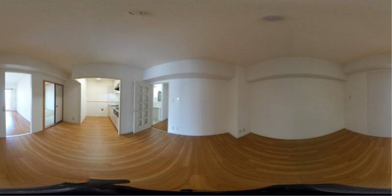 パノラマ画像リビング