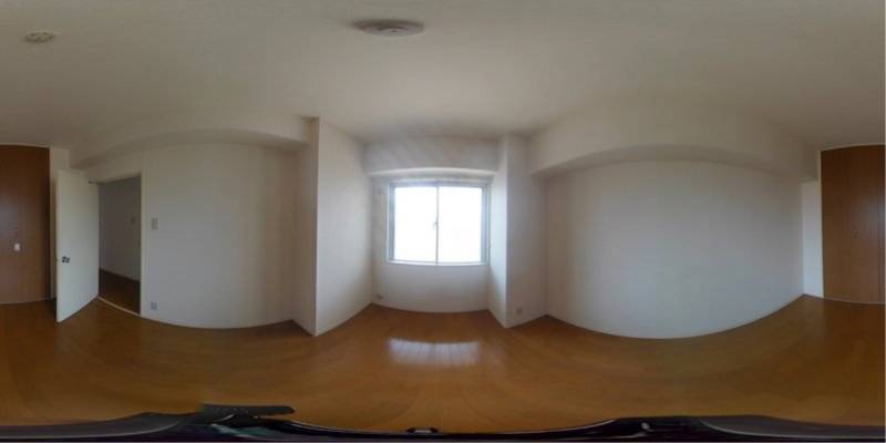 パノラマ画像洋室