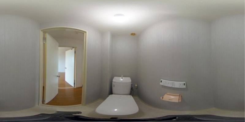 パノラマ画像トイレ