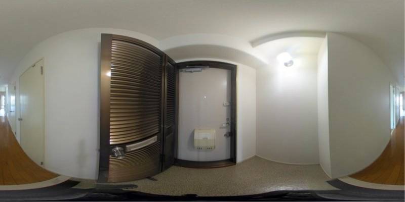 パノラマ画像玄関