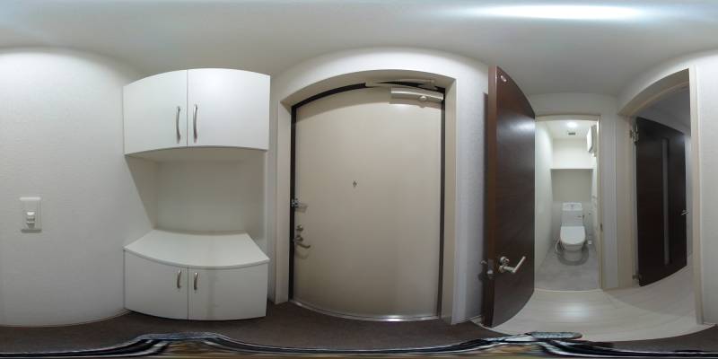 パノラマ画像玄関