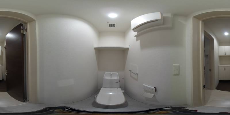 パノラマ画像トイレ