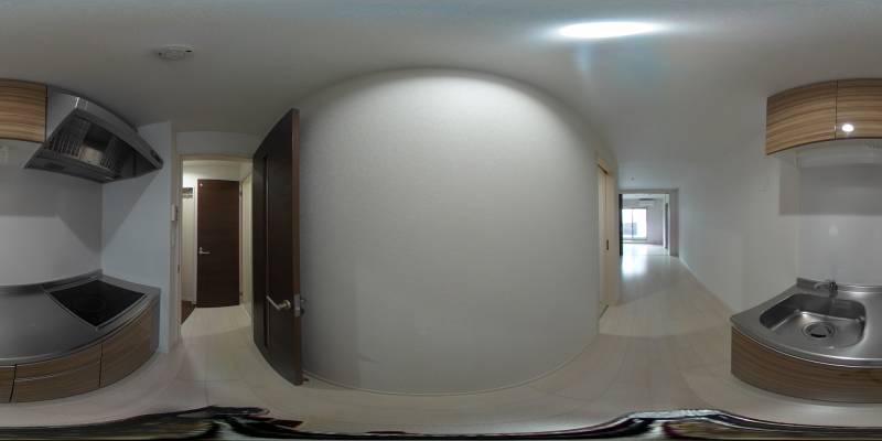 パノラマ画像キッチン