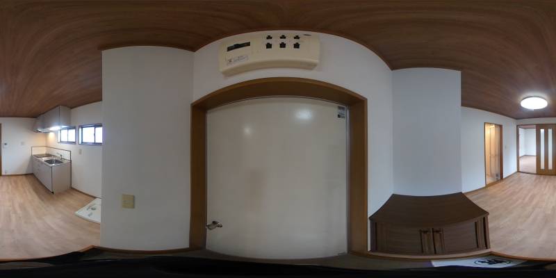 パノラマ画像玄関