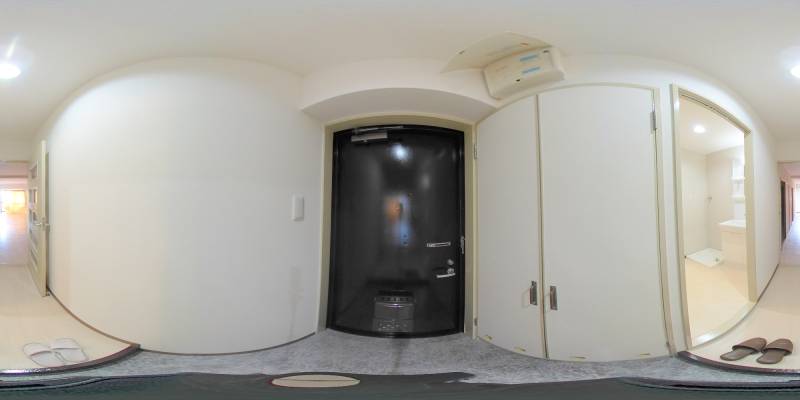 パノラマ画像玄関