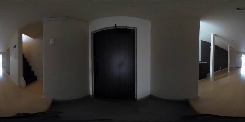 パノラマ画像玄関