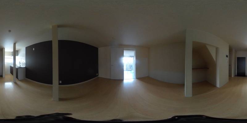 パノラマ画像リビング