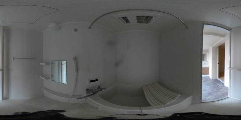 パノラマ画像バスルーム