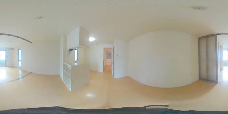 パノラマ画像洋室