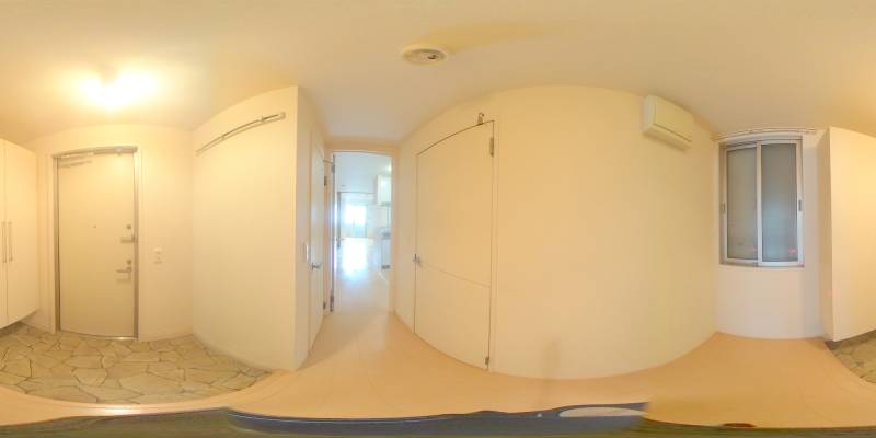 パノラマ画像玄関