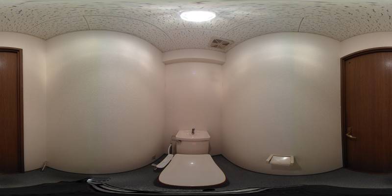 パノラマ画像トイレ