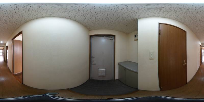 パノラマ画像玄関