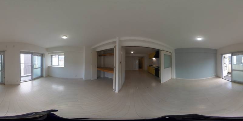 パノラマ画像洋室