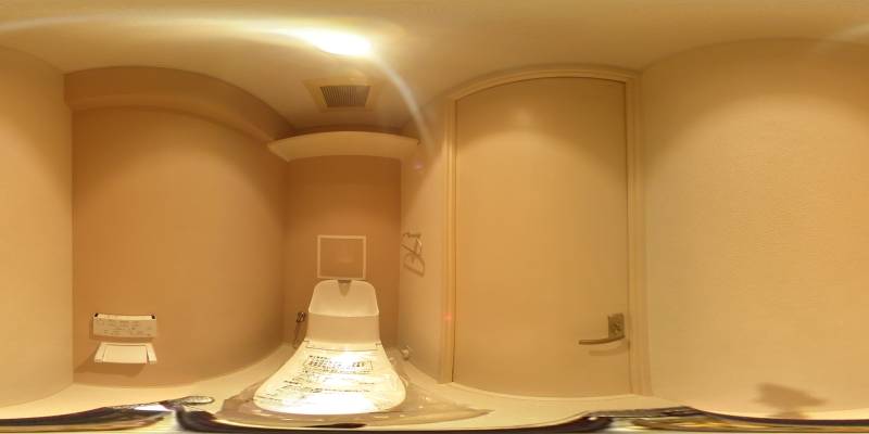 パノラマ画像トイレ