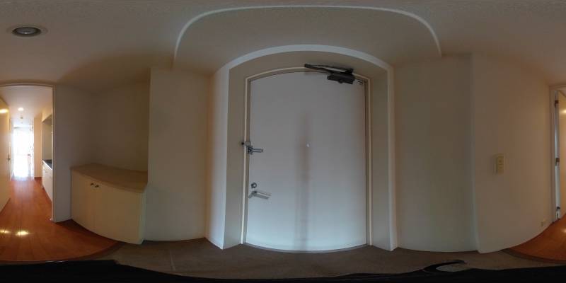 パノラマ画像玄関