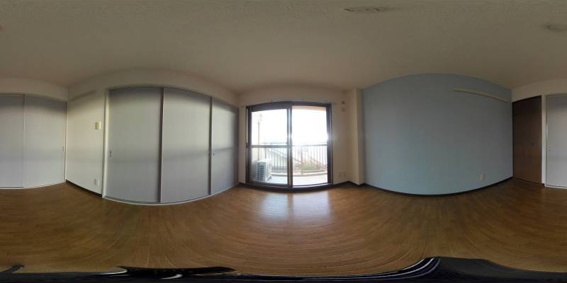 パノラマ画像洋室